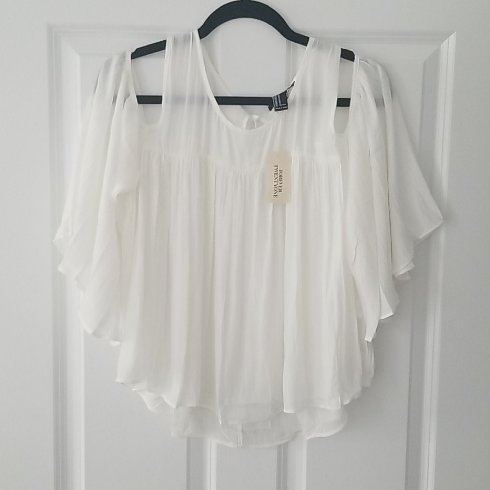 Cute off shoulder top